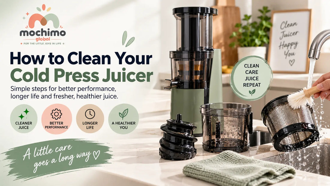 How to clean and maintain cold press juicers and mistakes to avoid