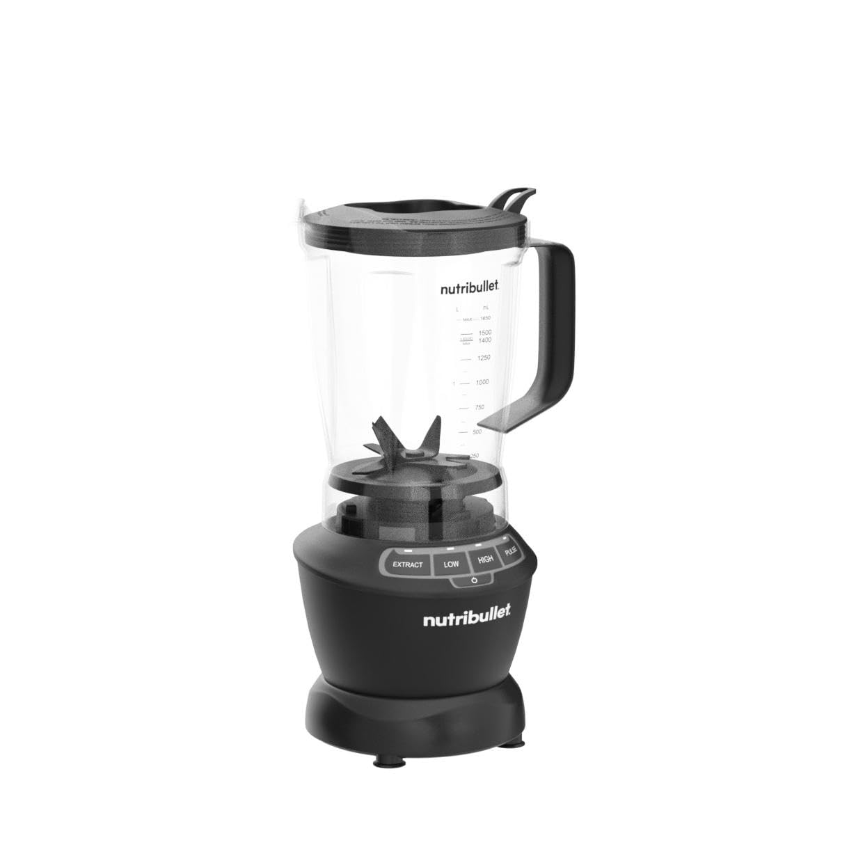 Nutribullet 1200W Combo Blender, USA #1 Mixer, Grinder, Smoothie Maker, Food Processor, "The Original Nutribullet", 3 Unbreakable Jars, 1.8L Extra Large Pitcher & Tamper, 2yrs warranty (Dark Grey)