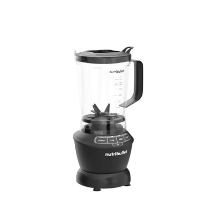 Nutribullet 1200W Combo Blender, USA #1 Mixer, Grinder, Smoothie Maker, Food Processor, "The Original Nutribullet", 3 Unbreakable Jars, 1.8L Extra Large Pitcher & Tamper, 2yrs warranty (Dark Grey)