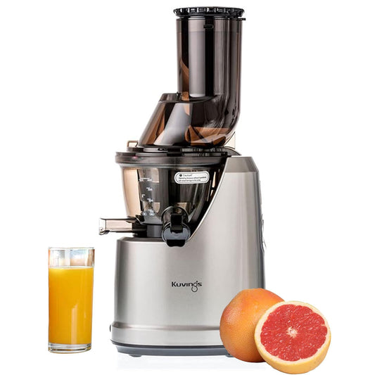 Kuvings B1700 Dark Silver Cold Press Juicer for Home, All-in-1 Juicer for Fruits, Vegetables & Nut Milk, Patented JMCS Technology for 10% More Juice, Easy to Clean & Assemble, 12 Yrs Warranty (Motor)