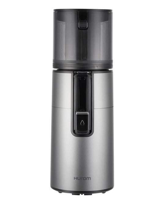 Hurom New H400 Cold Press Juicer, Premium Slow Juicer, All-in-1 Juicer for Fruits, Vegetables, Nut Milk, Ultra-Quiet Motor, Easy to Clean, Strainer & Hands Free with Self Feeding, 12 Years Warranty