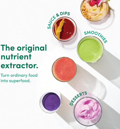 NutriBullet PRO 900W Blender Mixer Grinder(Jade), 12-Piece Set with 3 Unbreakable Jars & Wet/Dry Blade Set, USA’s #1 Smoothie Maker, Food Processor