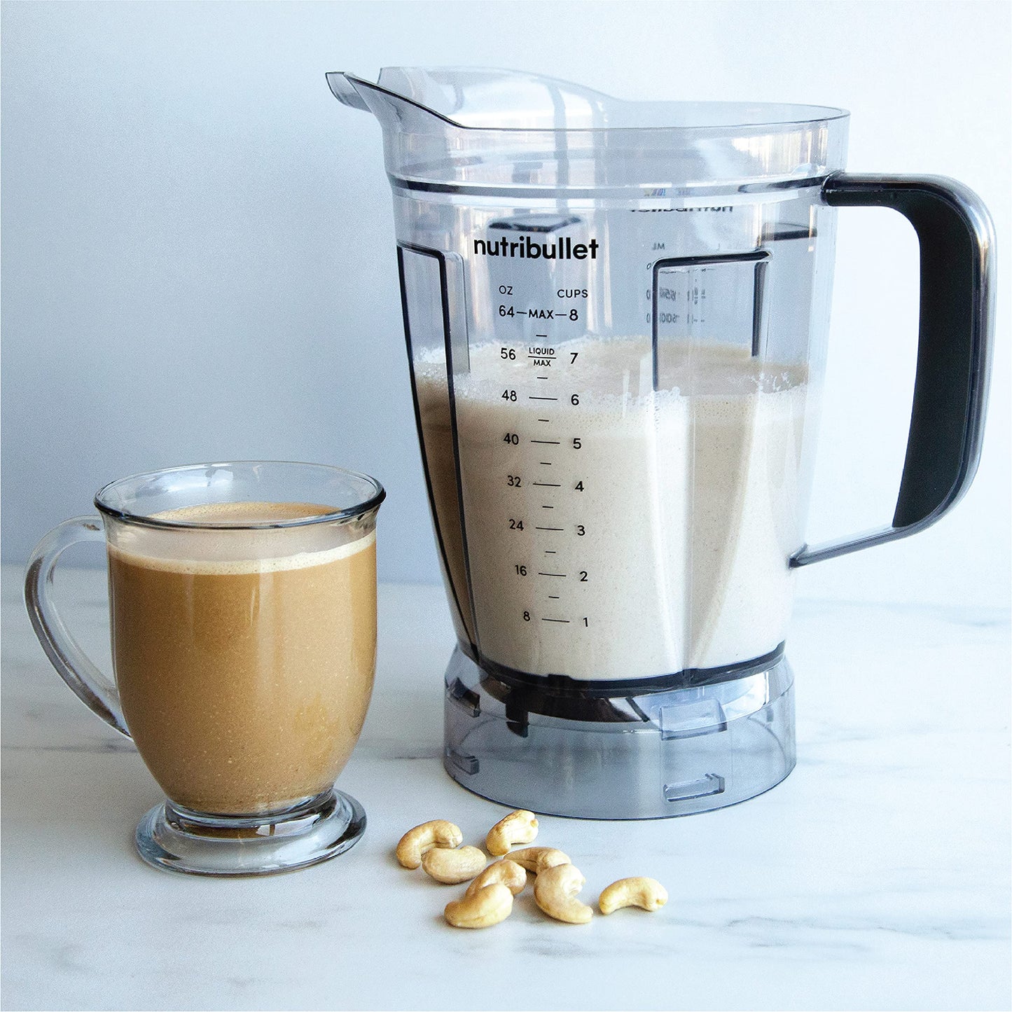 Nutribullet 1000W Combo Blender, USA #1 Mixer, Grinder, Smoothie Maker, Food Processor, "The Original Nutribullet", 2 Unbreakable Jars, 1.6L Extra Large Pitcher & Tamper, 2yrs warranty (Dark Grey)